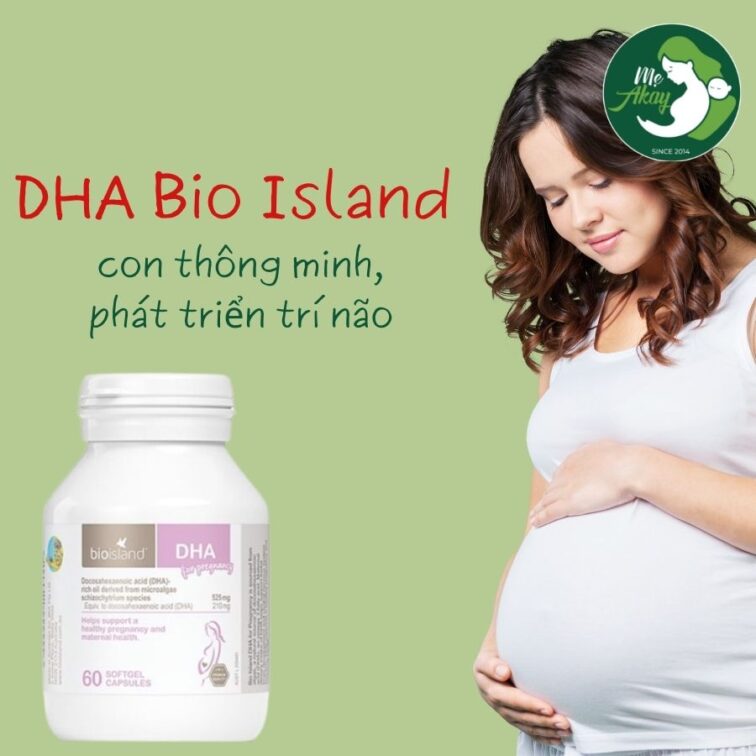 DHA Bio Island bầu giúp con thông minh và phát triển trí não tốt nhất