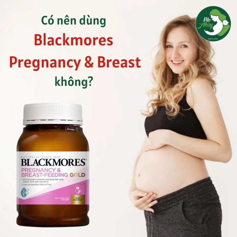 Có nên dùng vitamin cho bà bầu Blackmores Pregnancy Gold không?