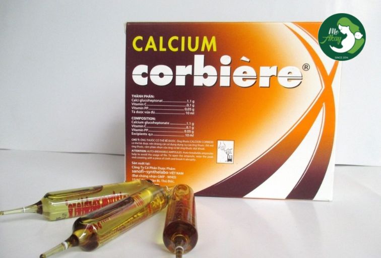 Calcium Corbiere bổ sung canxi dạng nước cho mẹ bầu