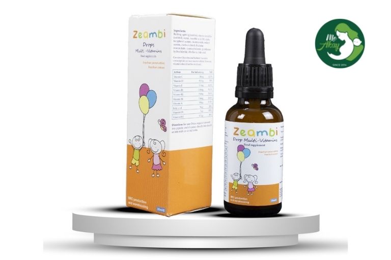 Vitamin Zeambi giúp tăng cường sức đề kháng, tăng hấp thu ở trẻ nhỏ