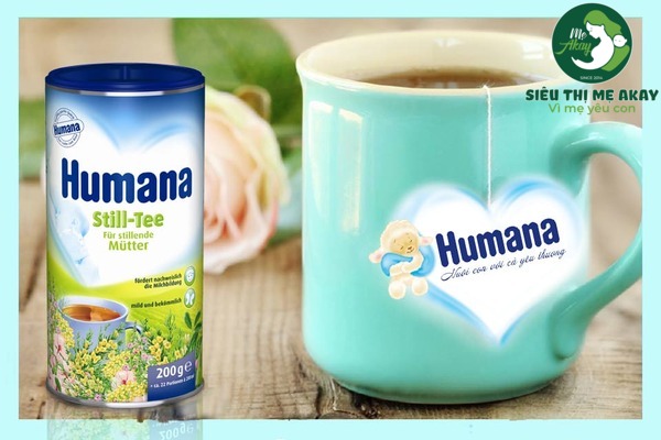 Cốm lợi sữa Humana nên được dùng 3 ly mỗi ngày