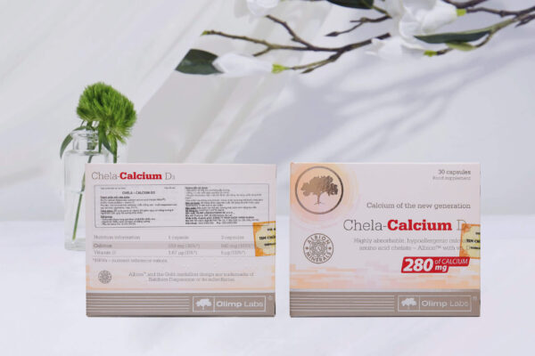 Chela - Calcium D3 bổ sung canxi hữu cơ