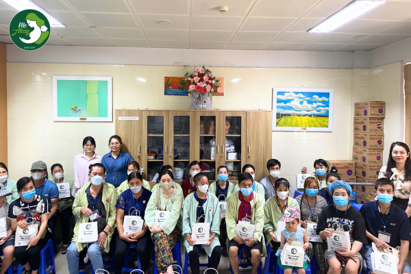 Lan tỏa nhiều yêu thương đến các bệnh nhân tại Bệnh viện K Tân Triều