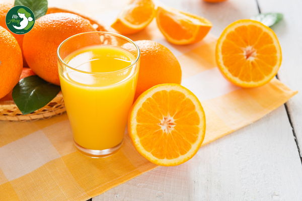 Nước cam sẽ giúp hấp thu acid folic tốt hơn