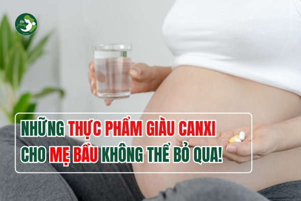 canxi cho bà bầu