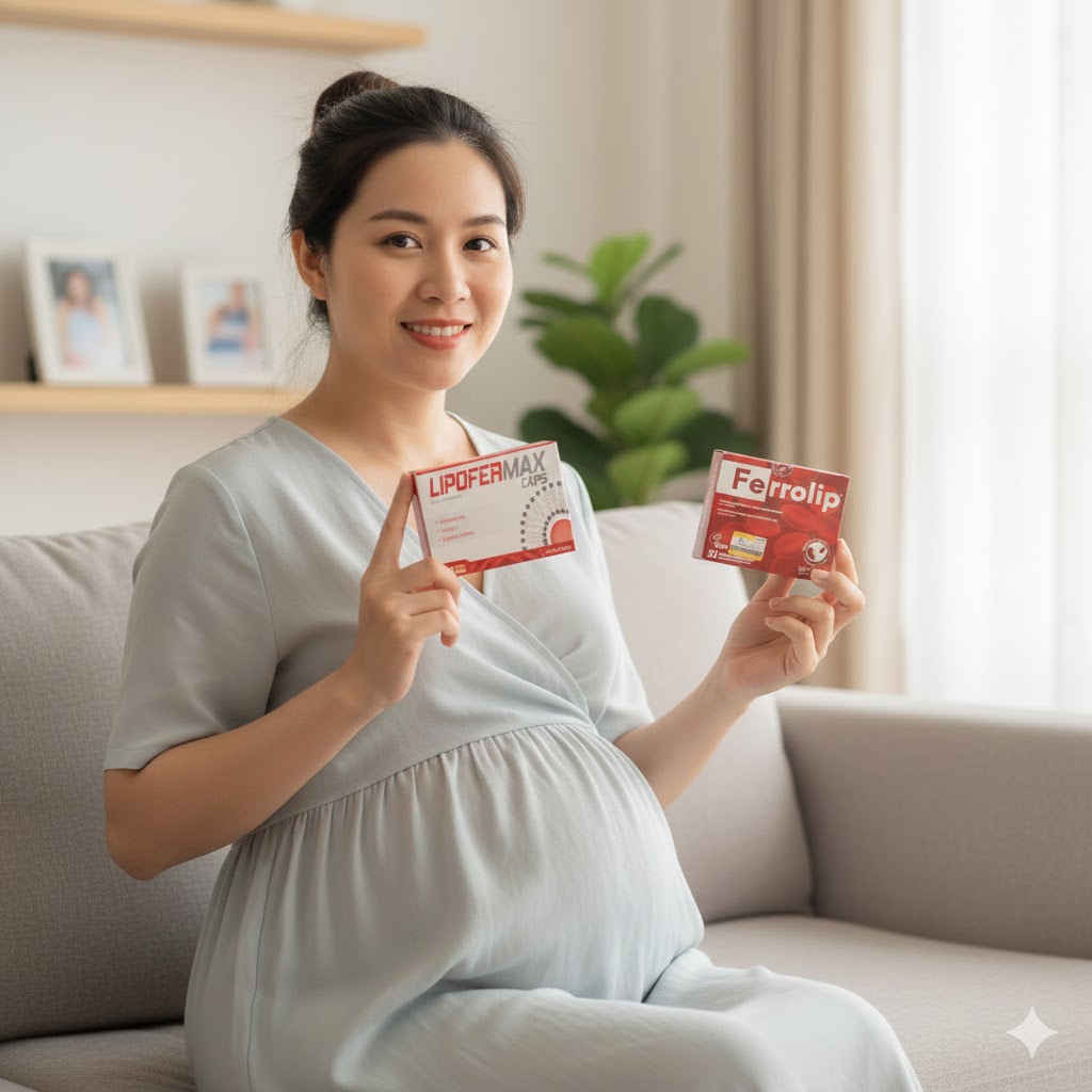 sắt sinh học cho mẹ bầu