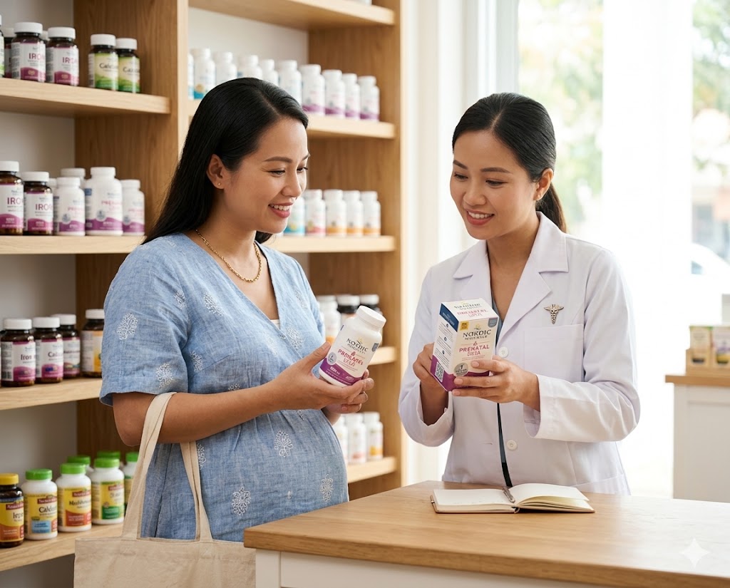 mẹ bầu nên dùng dha vào thời điểm nào
