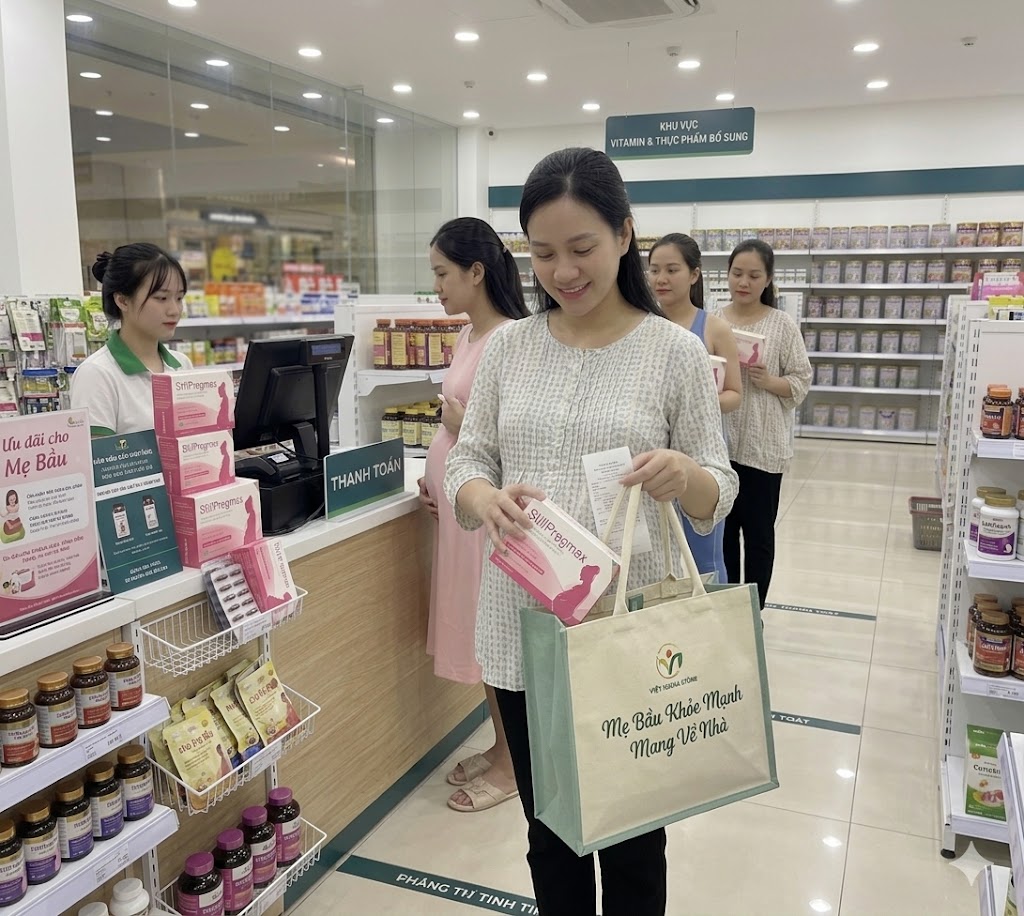 vitamin không nóng táo cho mẹ bầu