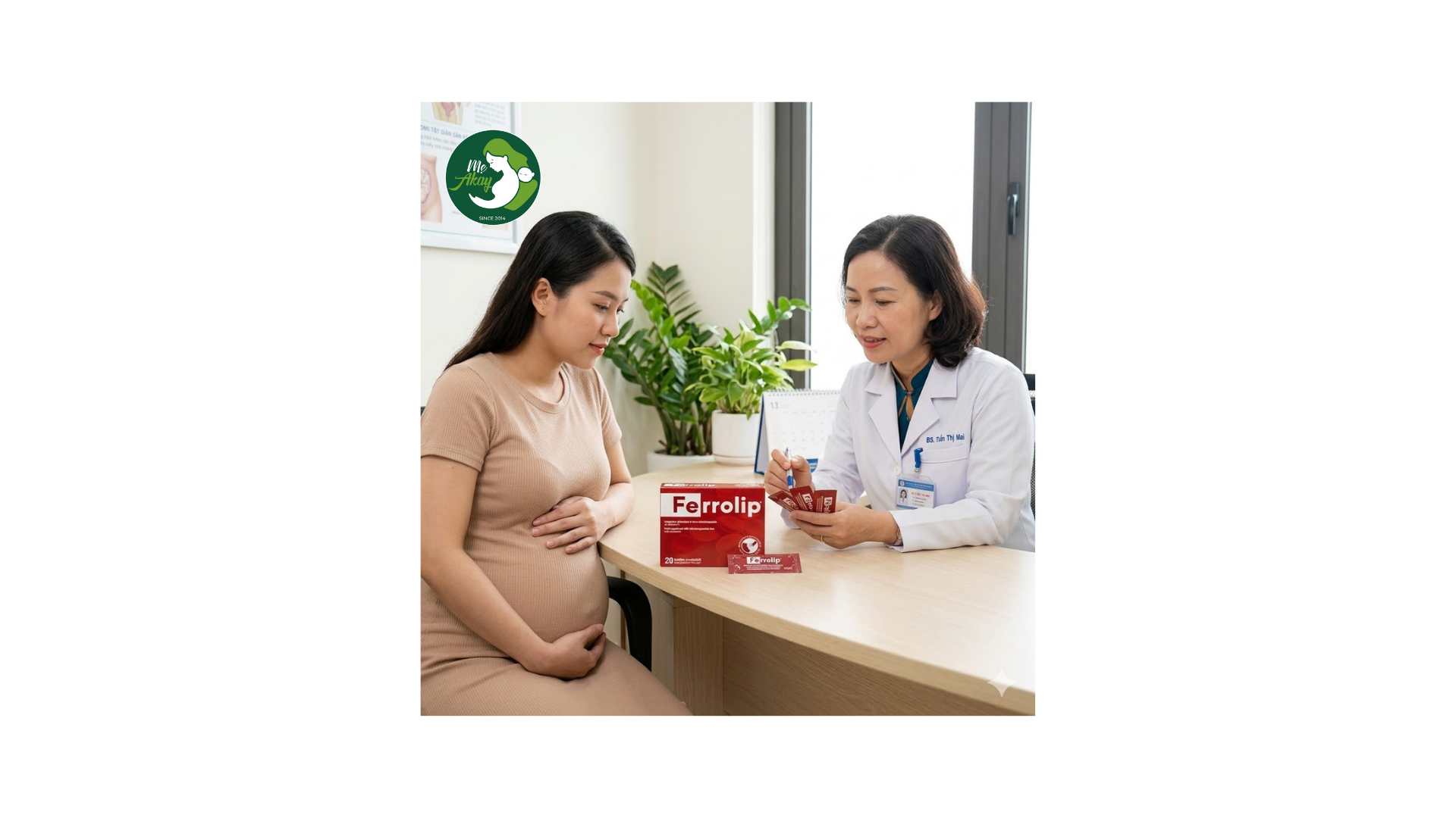 bổ sung sắt phòng sinh non