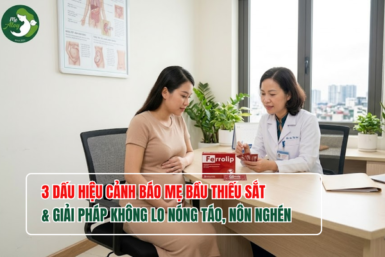 mẹ bầu thiếu sắt và giải pháp