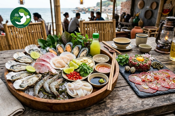hải sản tươi sống