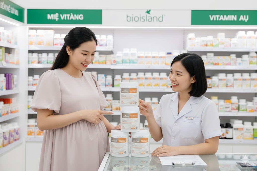 canxi tốt cho mẹ bầu