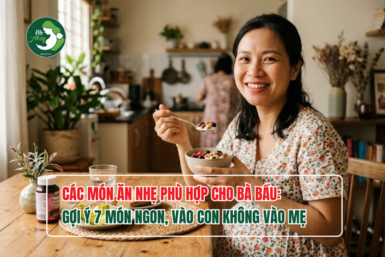 mẹ bầu ăn nhẹ