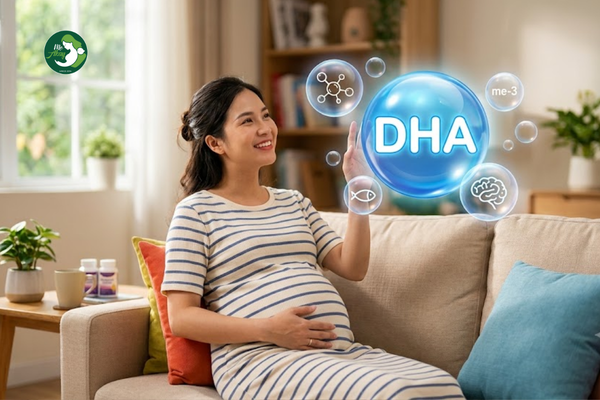 mẹ bầu và dha