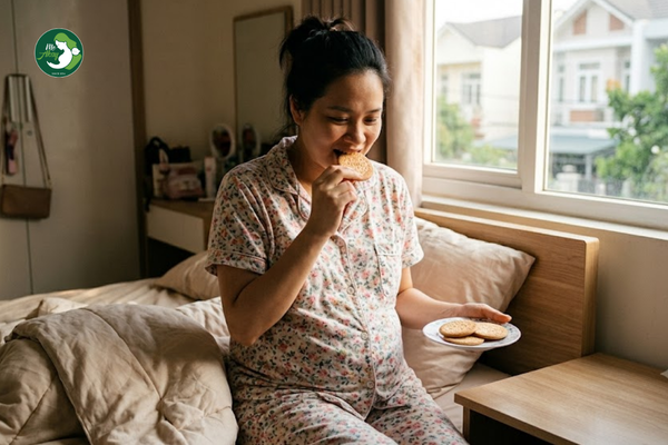 mẹ bầu giảm nghén