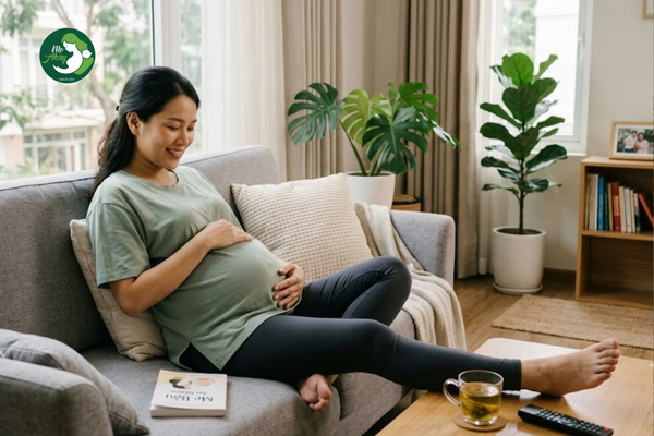 mẹ bầu nghỉ ngơi